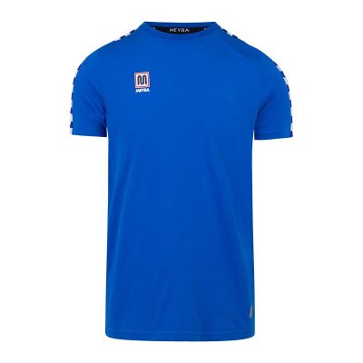 Meyba - Contact Cotton T-Shirt - Blauw Top Merken Winkel